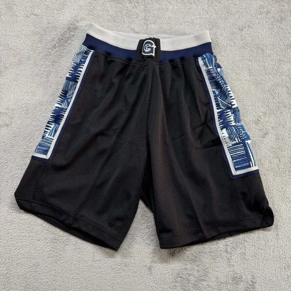 Georgetown University 95-96 Basketball Shorts Mens 36 Small Mitchell Ness